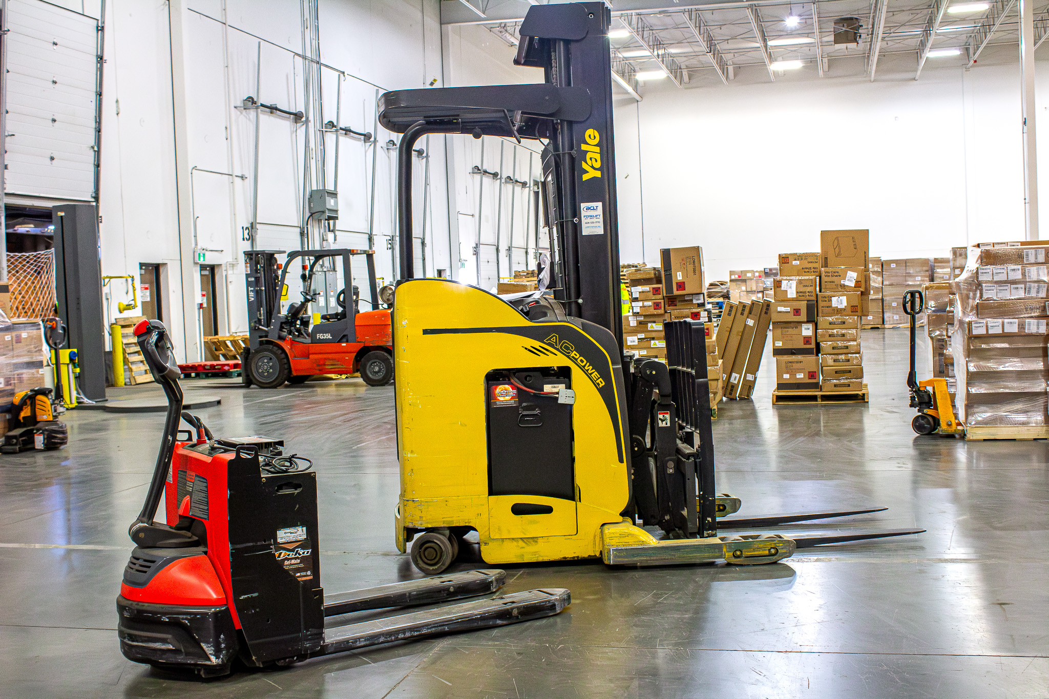 forklift warehouse
